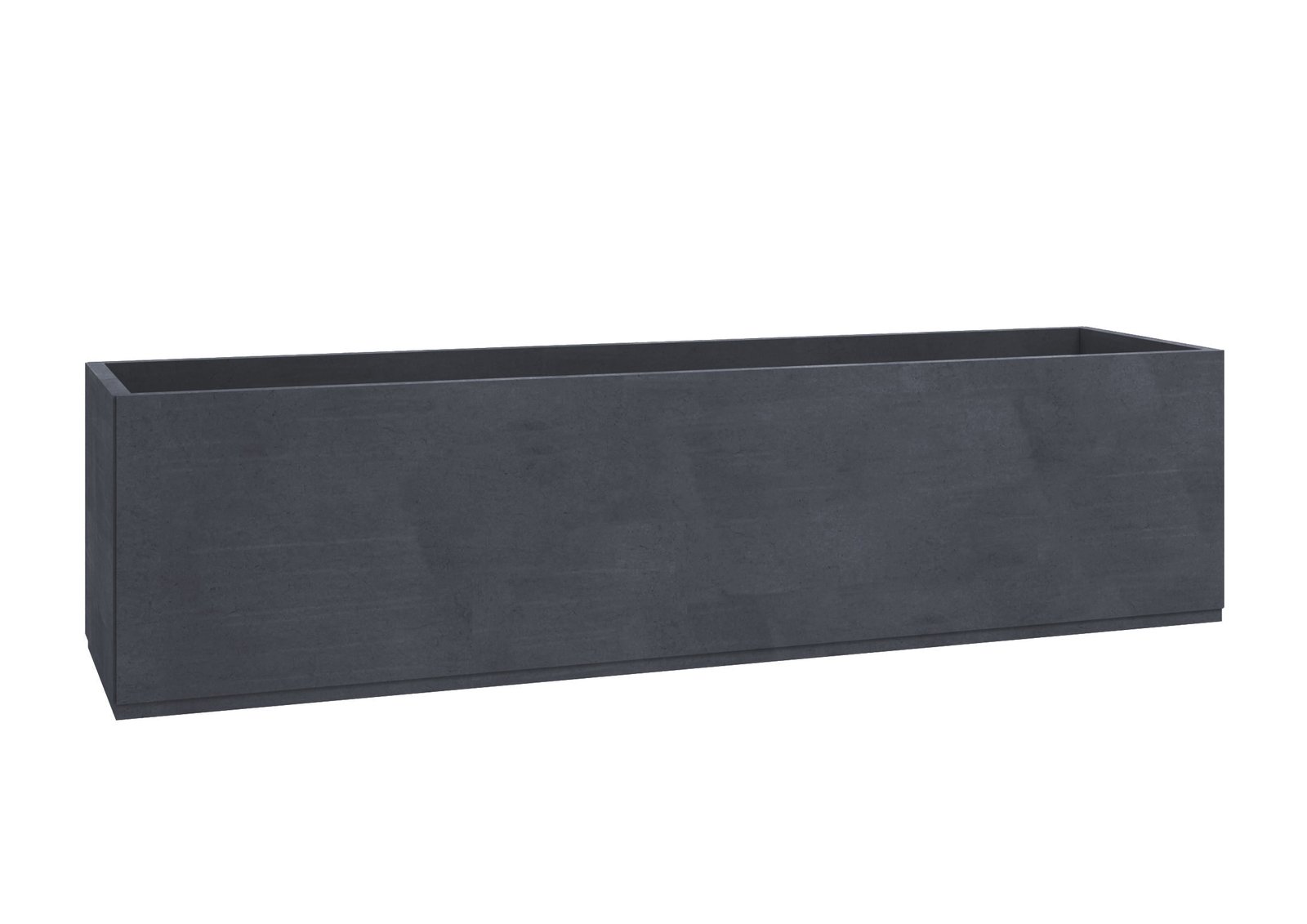 Pflanzkübel 200 cm aus Beton für Balkon und Terrasse