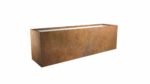 pflanzkübel aus cortenstahl model cubi 9