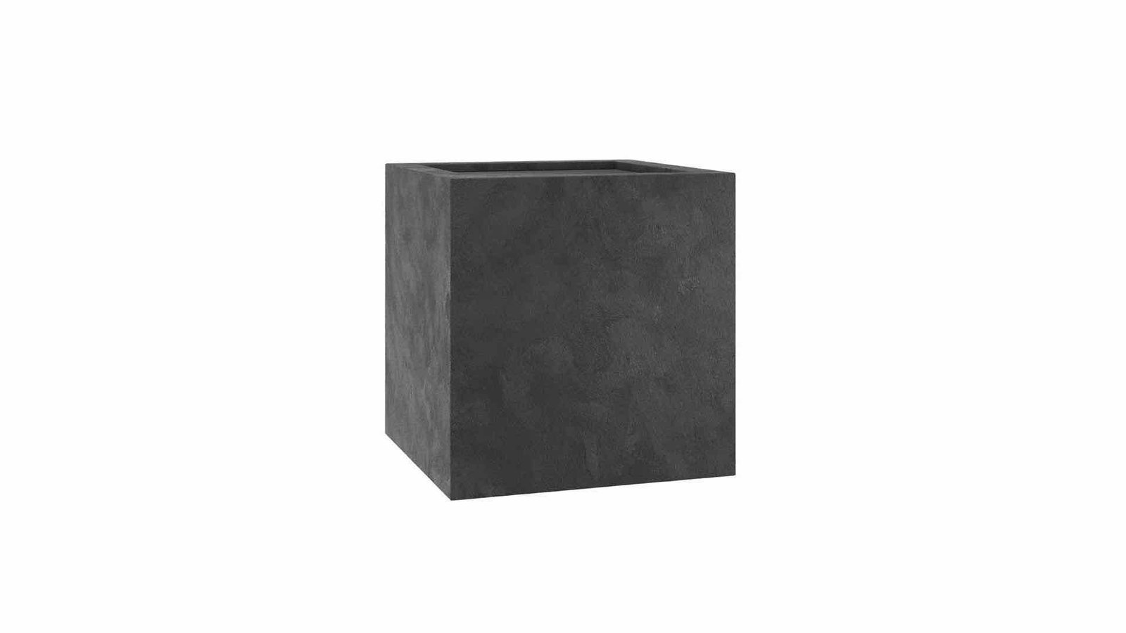 30+ Pflanzkübel Anthrazit Fiberglas, 4/5         (305)