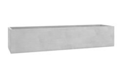 pflanzkübel beton rechteckig model serie 5 grau