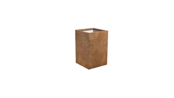 pflanzkübel corten model cubi 13