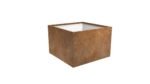 pflanzkübel corten model cubi 14