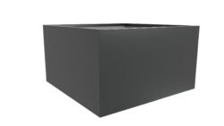 pflanzk&uuml;bel aluminium model Alessio 17