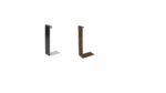 LL Hochbeet Verbindungselement H1000 aluminium und corten