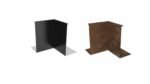 NW Inneneck-Element 90º H1000 für hochbeet aus aluminium+corten