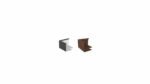 NZ 90º NZ-Winkelelement -H300 Material aluminium und corten