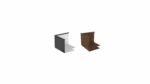 NZ 90º NZ-Winkelelement -H500 Material aluminium und corten