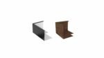 NZ 90º NZ-Winkelelement-auf-Mass-H500 Material aluminium und corten