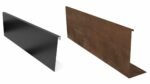 PP Aussenwand H1000 für hochbeet mit stauraum aluminium und corten