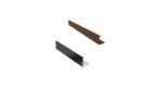 PP Aussenwand H300 randelement für hochbeet aluminium und corten