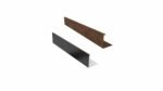 PP Aussenwand H400 hochbeet aluminium und corten