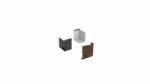 ZL Abschlussstück H400 Rrandelemente für hocgbeet aus aluminium und corten