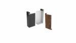 ZP Abschlussstück H1000 randelemente aus aluminium und corten