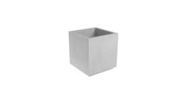 blumenkübel aus beton grau davide3