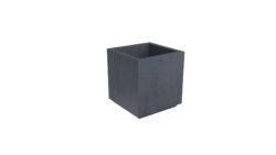 blumenkübel aus beton schwarz davide3