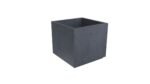 blumentopf aus beton schwarz davide4