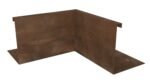 NW Inneneck-Element 90º H400 corten garten hochbeet