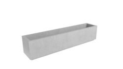blumenkübel rechteckig beton grau geraldo9