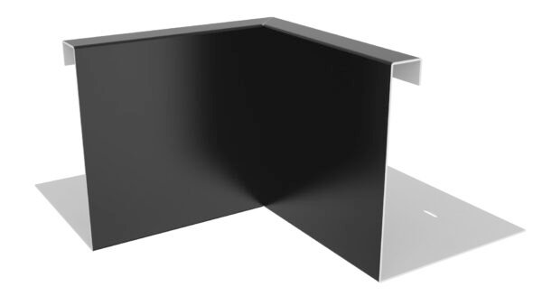 NW Inneneck-Element 90º H300 alu hochbeet aus metall