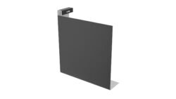 ZP Abschlussstück H500 alu hochbeet blech