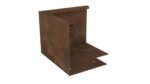 NZ 90º Winkel H500 corten hochbeet garten